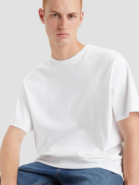 Koszulka męska bawełniana Levi's Red Tab Vintage A0637-0000 2XL Biała (5400970256615) - obraz 4