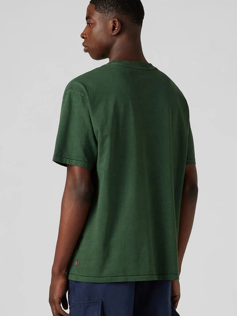 Koszulka męska bawełniana Levi's Red Tab Vintage A0637-0109 M Zielona (5401157288542) - obraz 2
