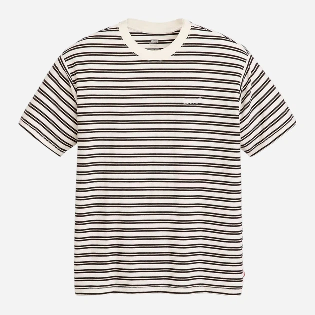 Koszulka męska bawełniana Levi's Red Tab Vintage A0637-0115 S Mleczny/Czarny (5401157505670) - obraz 5