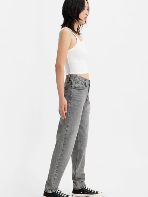Джинси Mom`s жіночі Levi's 80S Mom Jeans A3506-0011 25-30 Сірі (5401128299065) - Фото 4 Джинси Mom`s жіночі Levi's 80S Mom Jeans A3506-0011 25-30 Сірі (5401128299065) - зображення 4