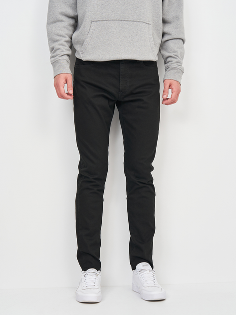 Jeansy męskie slim fit Levi's 512 Slim Taper 28833-0013 31-32 Czarne (5415313478005) - obraz 1
