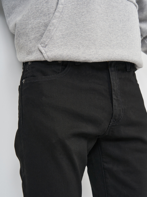 Jeansy męskie slim fit Levi's 512 Slim Taper 28833-0013 32-32 Czarne (5415313444062) - obraz 4