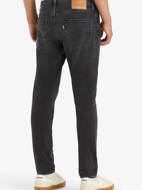 Jeansy męskie slim fit Levi's 512 Slim Taper 28833-1260 32-32 Ciemnoszare (5401128805228) - obraz 2