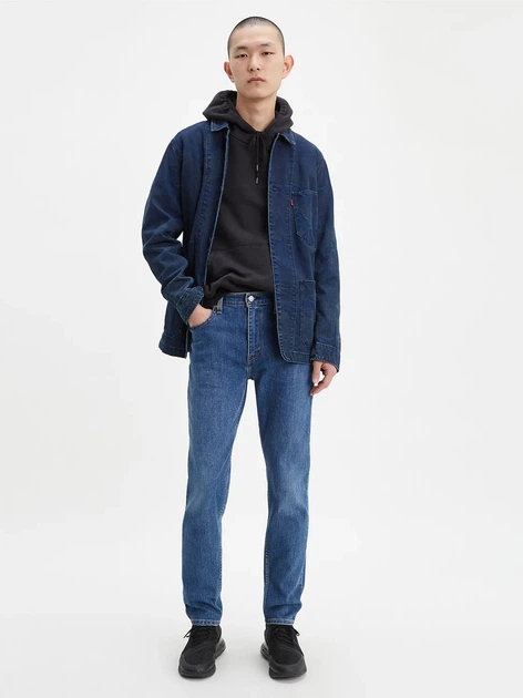 Джинси Slim Fit чоловічі Levi's 512 Slim Taper 28833-0442 36-34 Сині (5401043836413) - зображення 3