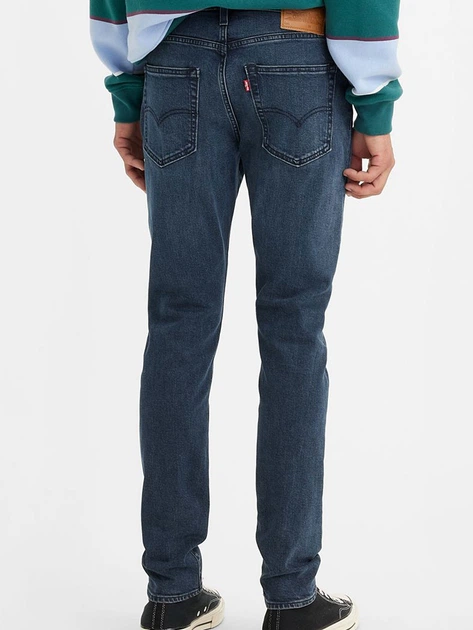 Джинси Slim Fit чоловічі Levi's 512 Slim Taper 28833-1154 32-32 Темно-блакитні (5401105027476) - зображення 2