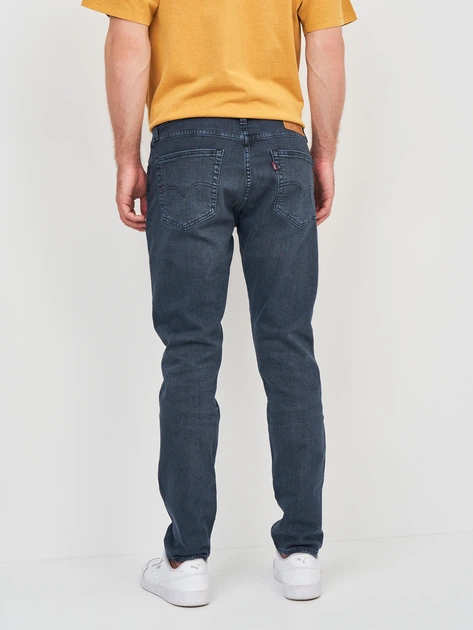 Jeansy męskie slim fit Levi's 512 Slim Taper 28833-0718 38-32 Ciemnogranatowe (5400898549400) - obraz 2