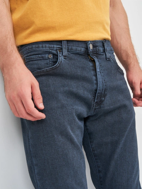 Jeansy męskie slim fit Levi's 512 Slim Taper 28833-0718 32-34 Ciemnogranatowe (5400898549295) - obraz 4