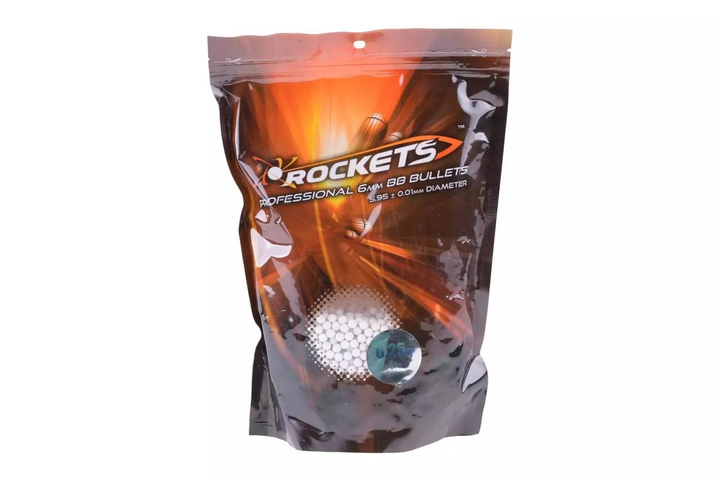 Страйкбольні кульки Rockets Professional - 0.25 g -4000шт - 1kg (для страйкболу) - зображення 1