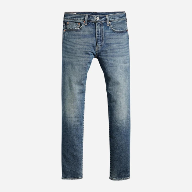 Jeansy męskie slim fit Levi's 502 Taper 29507-1445 33-34 Ciemnoniebieskie (5401128939251) - obraz 4