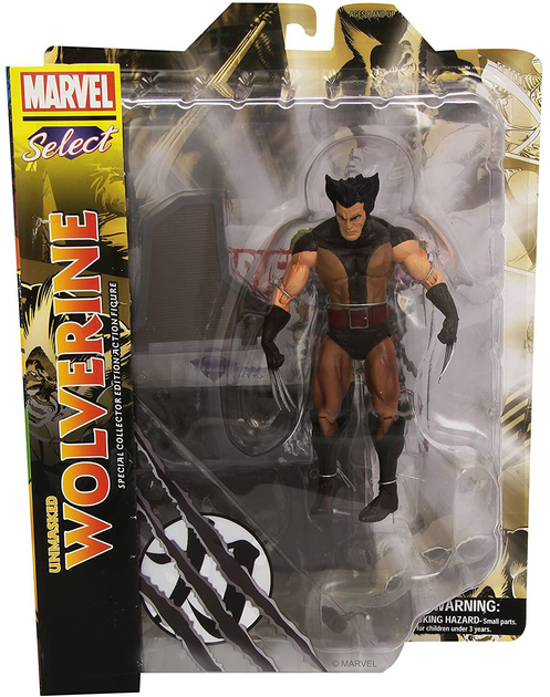 Фігурка Diamond Select Toys Marvel Select Wolverine Unmask 18 см (699788720486) - зображення 1