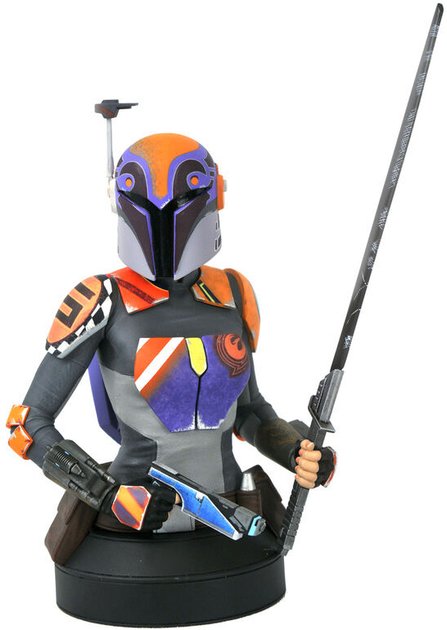 Figurka Diamond Select Toys Star Wars Rebels Sabine Wren 15 cm (699788839133) - obraz 1