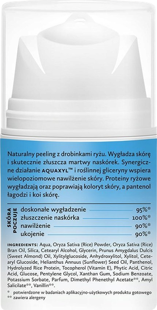 Peeling do twarzy Hagi Aqua Zone naturalny drobnoziarnisty 50 ml (5905910445208) - obraz 2