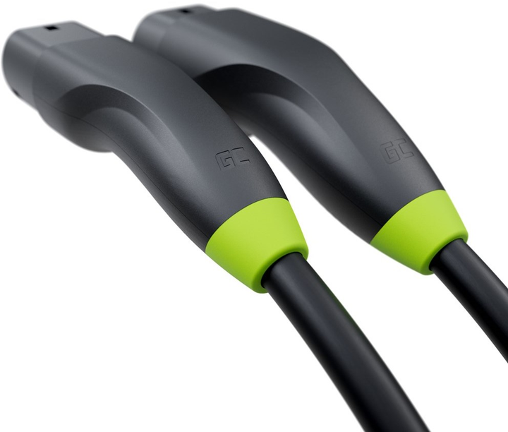 Кабель для зарядки електромобіля Green Cell EV Cable Type 2 22 кВт 5 м (5904326370333) - зображення 2