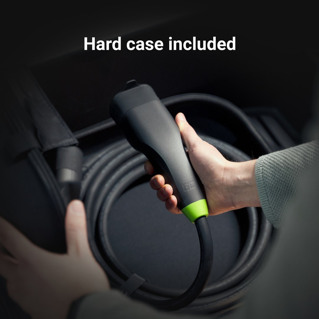 Kabel do ładowania samochodów elektrycznych Green Cell EV Cable Type 2 22 kW 5 m (5904326370333) - obraz 11