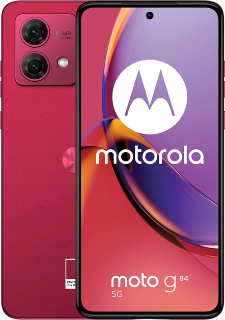 Мобільний телефон Motorola Moto G84 12/256GB Viva Magenta (PAYM0009PL) - зображення 1