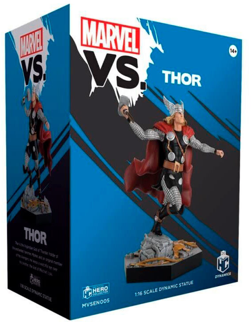 Figurka Eaglemoss Hero Collector Marvel VS Thor skala 1:16 14 cm (5059072041249) - obraz 1