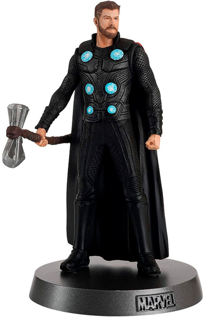 Фігурка Eaglemoss Hero Collector Marvel Avengers Infinity War Heavyweights Thor масштаб 1:18 з металевою коробочкою 12 см (5059072009775) - зображення 4