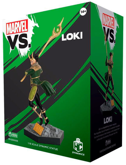 Figurka Eaglemoss Hero Collector Marvel VS Loki skala 1:16 14 cm (5059072041256) - obraz 1