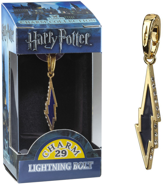 Кулон Noble Collection Lumos Harry Potter Lightning Bolt (849421003265) - зображення 1