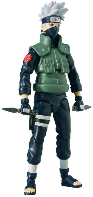 Figurka Toynami Naruto Shippuden Series 1 Kakashi Hatake z akcesoriami 10 cm (819872011621) - obraz 1