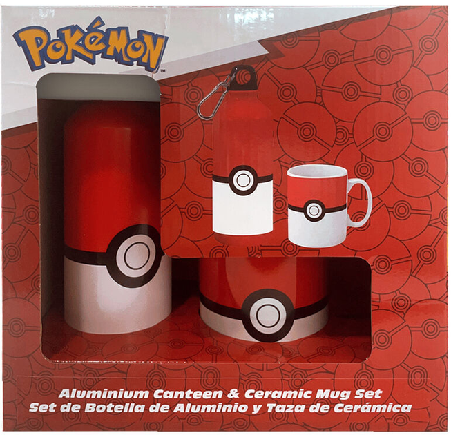 Zestaw upominkowy Kids Licensing Pokemon Mug + Aluminium bottle (8435507884013) - obraz 1