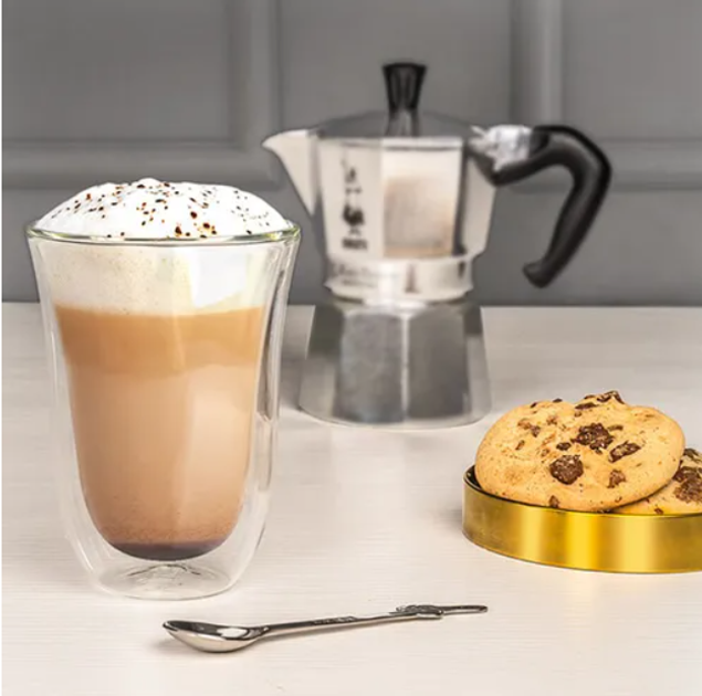 Zestaw szklanek Bialetti Firenze z podwójnymi ściankami 2x300 ml (8006363038416) - obraz 5