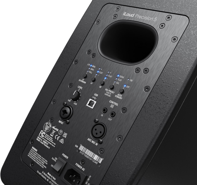 Studyjny monitor IK Multimedia iLoud Precision 5 Black (MON-PRECISION-500-IN) - obraz 4