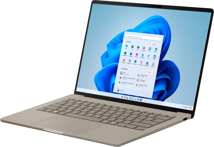 Laptop ASUS Zenbook A14 (90NB1501-M00E30) Zabriskie Beige - obraz 4