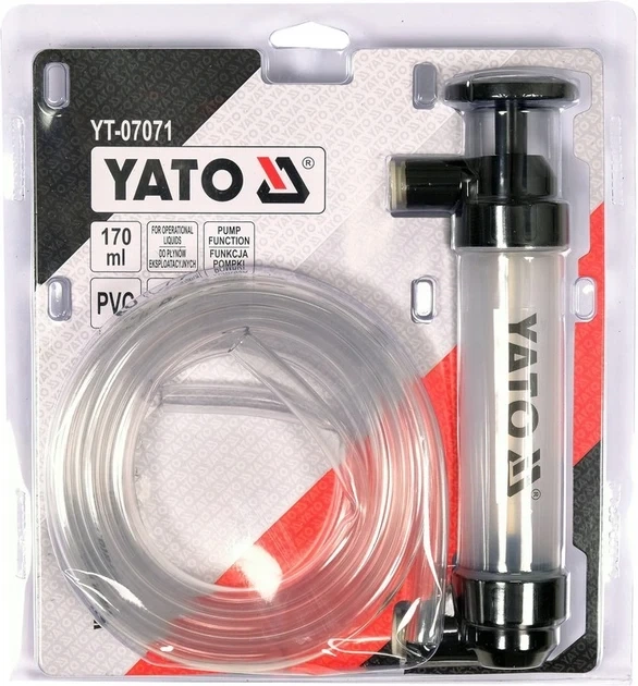 Насос YATO для перелива перекачки жидкостей YT-07071 - изображение 6