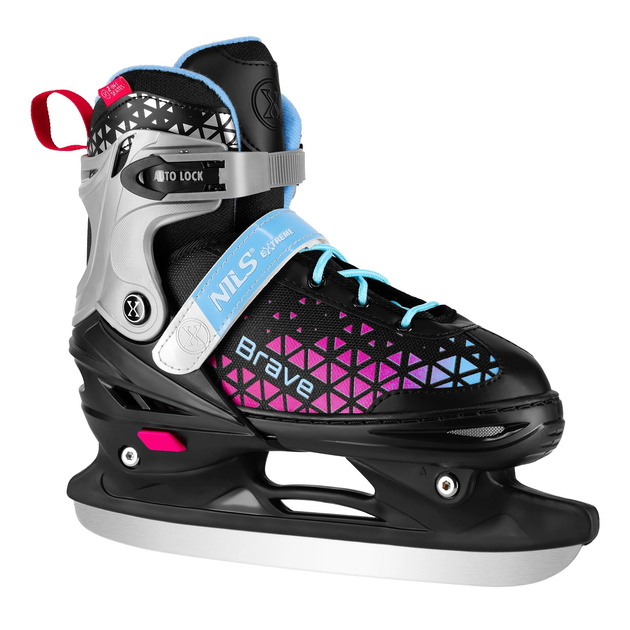 Łyżworolki Nils Extreme Brave 4 w 1 NH18190A 39-43 L Różowe (5907695556940) - obraz 5