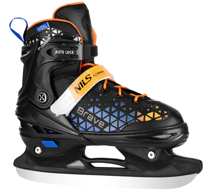 Роликові ковзани Nils Extreme Brave 4 в 1 NH18190A 39-43 L Оранжеві (5907695556902) - зображення 5