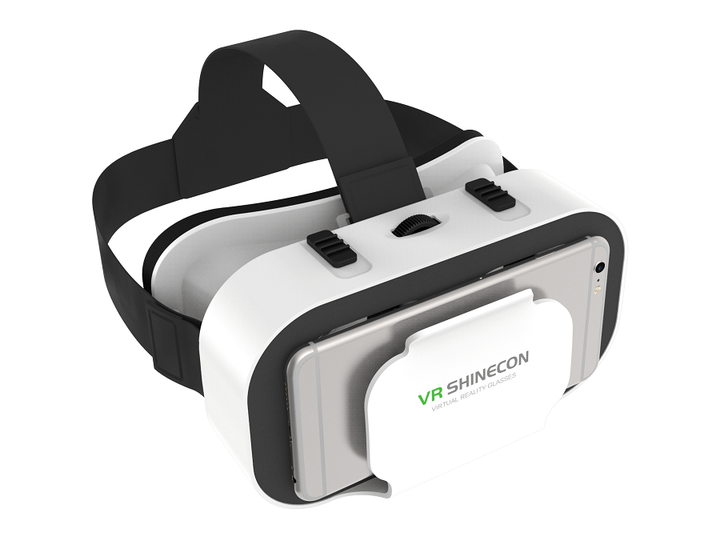 Окуляри віртуальної реальності Shinecon VR SC-G05 White - Фото 1 Окуляри віртуальної реальності Shinecon VR SC-G05 White - зображення 1