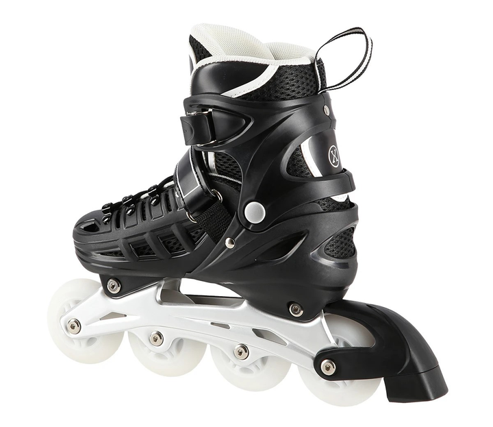 Łyżworolki Nils Extreme 4 w 1 NH10905 35-38 M LED Czarne (5907695520118) - obraz 4