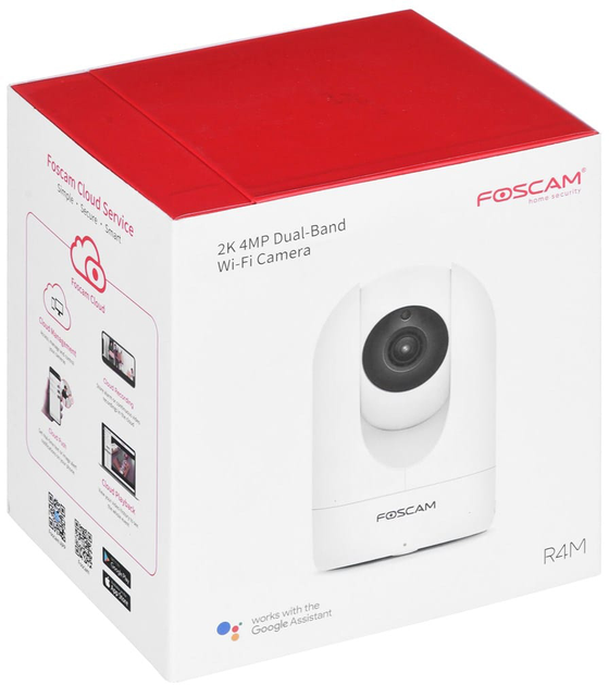 Kamera IP Foscam R4M 4MP White (6954836025628) - obraz 12