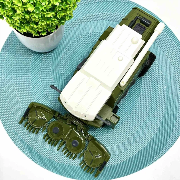 Комбайн на радиоуправлении LIMO TOY с резиновыми колесами 21 см