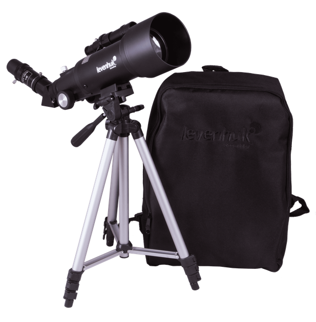 Телескоп Levenhuk Skyline Travel Sun 70 Refractor Black (0643824212237) - зображення 14