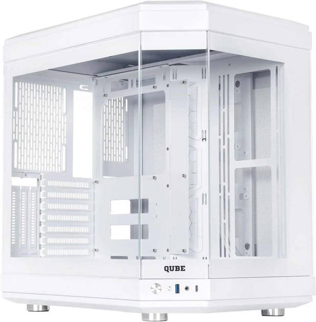 Корпус QUBE F-TANK Full White (FTANK_F1WU3) - зображення 1