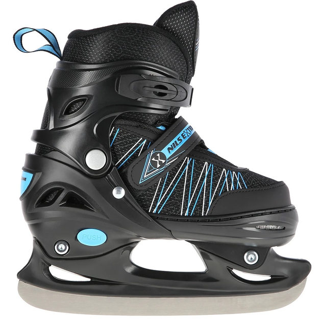 Łyżworolki Nils Extreme 2 w 1 NH11912 A 35-38 M Czarno-Niebieskie (5907695543063) - obraz 7
