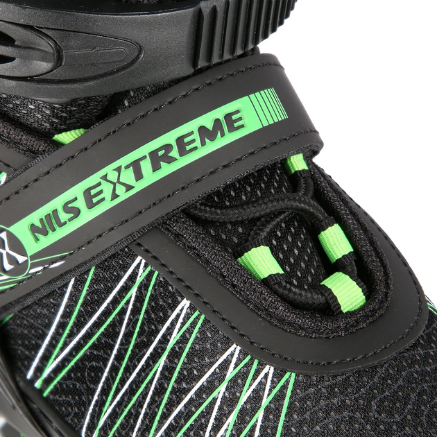 Łyżworolki Nils Extreme 2 w 1 NH11912 A 35-38 M Czarno-Zielone (5907695543094) - obraz 12