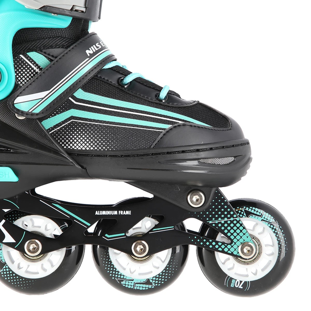 Łyżworolki Nils Extreme 2 w 1 NH18190 34-38 M Czarno-Niebieski (5907695588699) - obraz 9