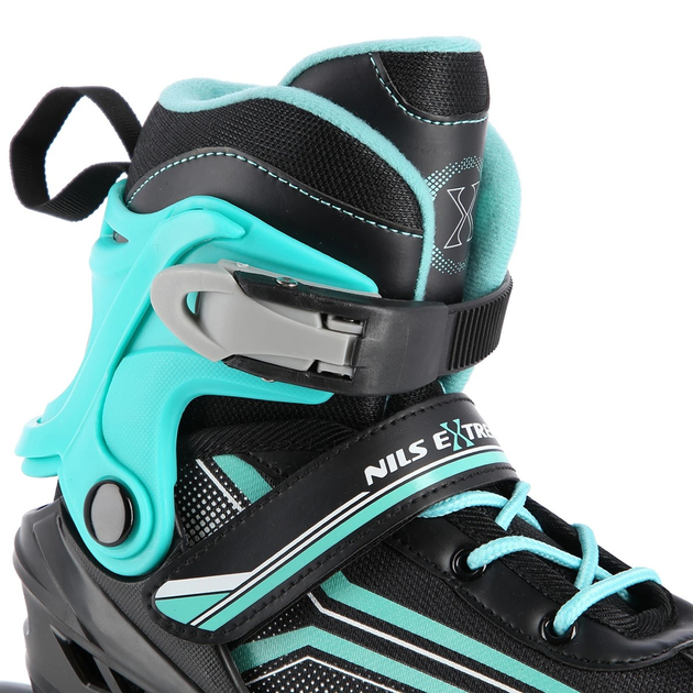 Роликові ковзани Nils Extreme 2 в 1 NH1819039-43 L Чорно-Сині (5907695588705) - зображення 10