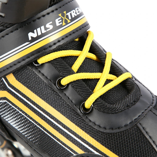 Łyżworolki Nils Extreme 2 w 1 NH18190 34-38 M Czarno-Pomarańczowe (5907695588729) - obraz 10