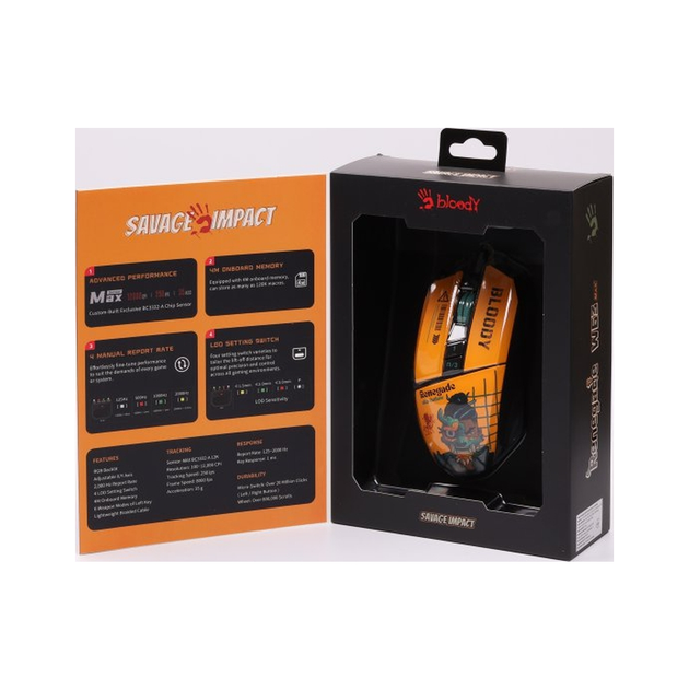 Мышка A4Tech W63 Max USB Renegade Sunset (4711422003642) - изображение 12