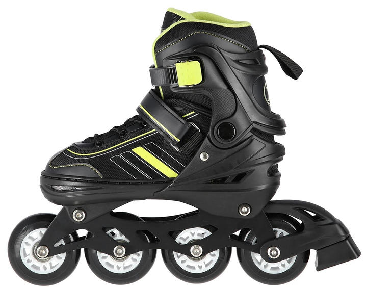 Роликові ковзани Nils Extreme 2 в 1 NH18191 29-33 S Чорно-Жовті (5907695589719) - зображення 4