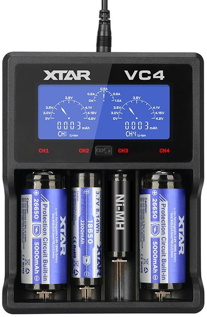 Ładowarka XTAR VC4 Li-Ion/NiMH (6952918320364) - obraz 3