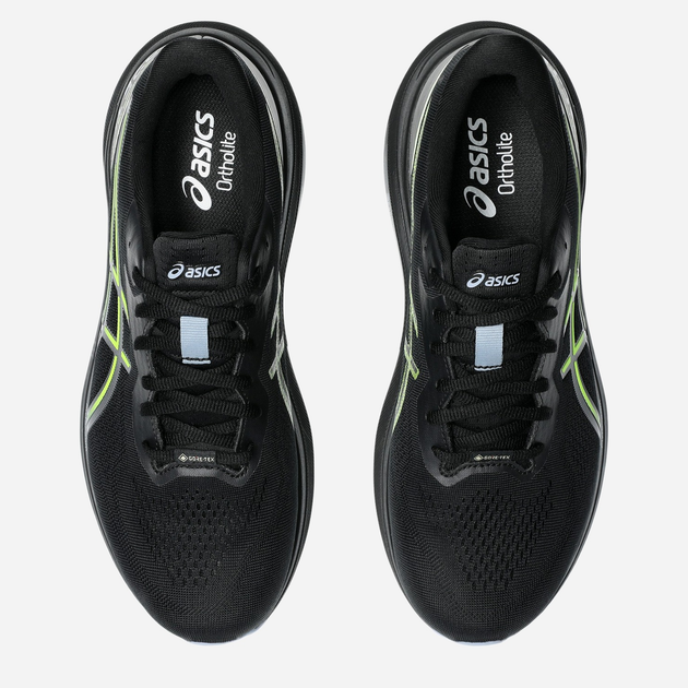 Чоловічі кросівки для бігу ASICS GT-1000 13 GTX 1011B857-001 45 (11US) 28.5 см Чорний/Жовтий (4550457885713) - зображення 6