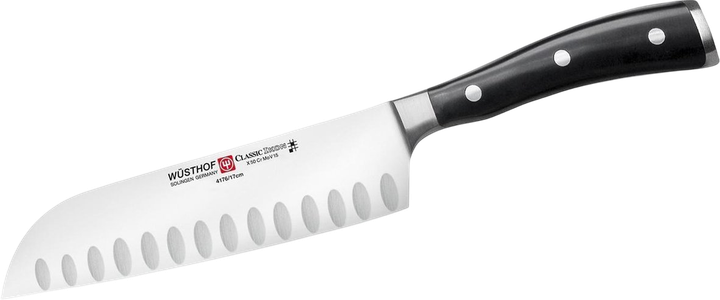 Nóż Santoku Wuesthof Classic Ikon 17 cm (4002293100784) - obraz 1