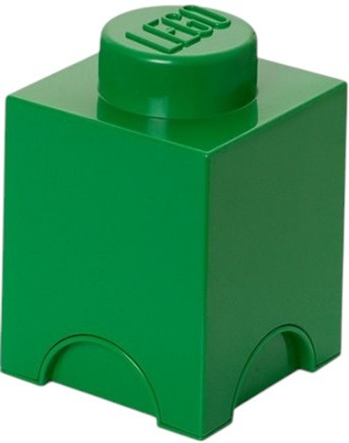 Pojemnik LEGO Room Copenhagen Storage Brick 1 Green (40011734) - obraz 2