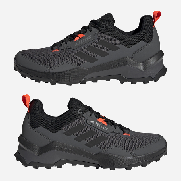Чоловічі кросівки для туризму з Gore-Tex adidas Terrex AX4 FZ3280 44.5 (UK 10) Сірі (4064036051371) - зображення 8