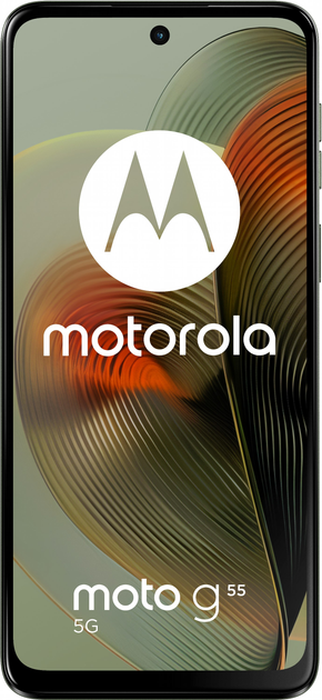 Мобільний телефон Motorola Moto G55 8/256GB Smoky Green (PB5U0004SE) - зображення 1